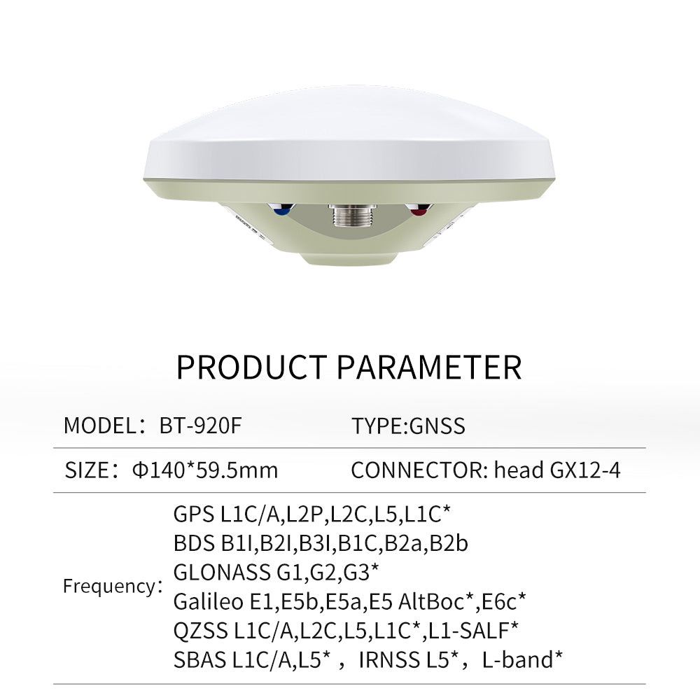 Beitian GNSS receiver RTK high-precision centimeter-level differential GPS all-in-one measurement and mapping BT-920 Beitian GNSS receiver RTK high-precision centimeter-level differential GPS all-in-one measurement and mapping BT-920
